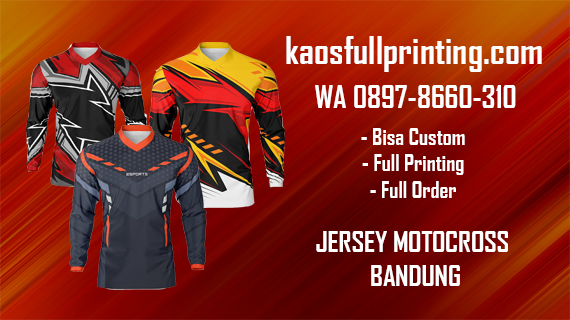 WA 0897-8660-310 jasa pembuatan jersey motocross