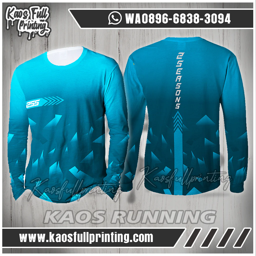 Kaos Lari Lengan Panjang