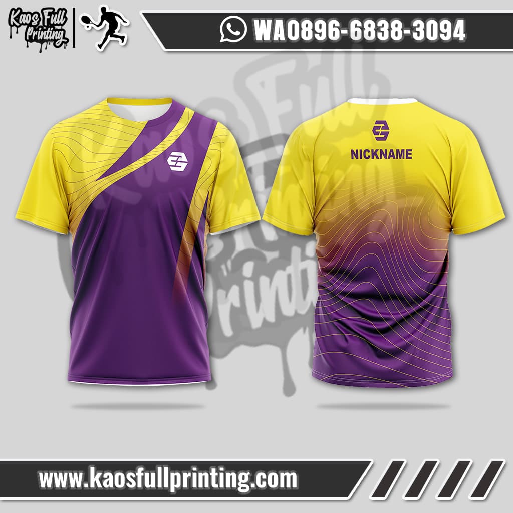 Jersey Tenis Custom Full Printing
