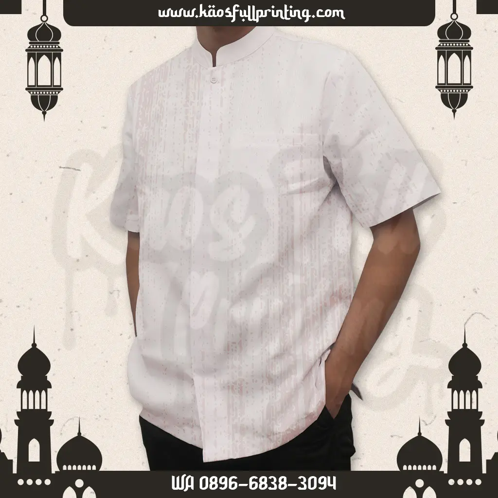 Baju Koko Bandung Keren Pendek Depan