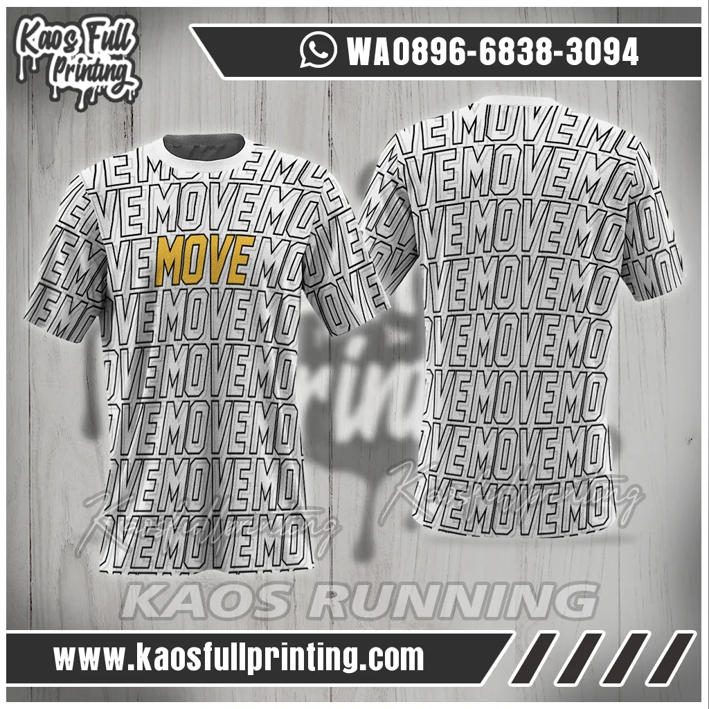 Kaos Running Lengan Pendek