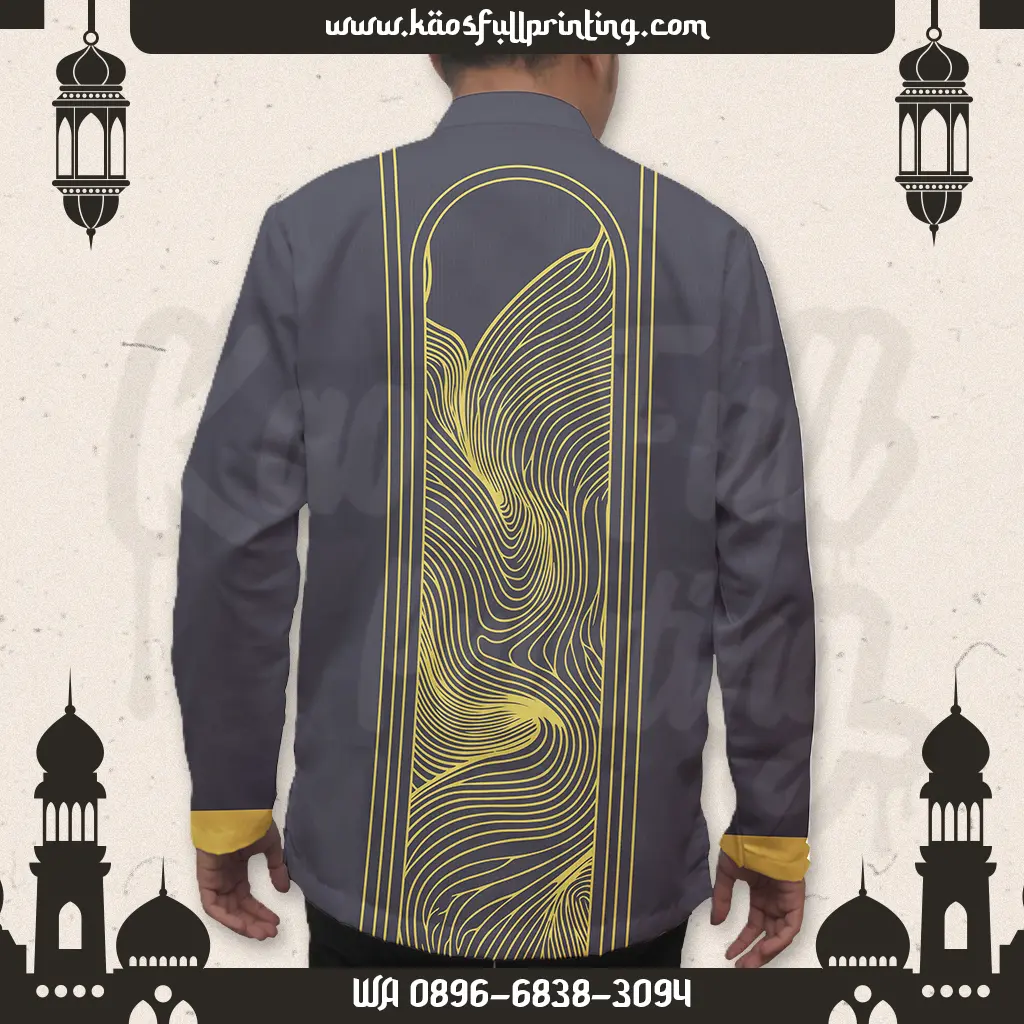 Baju Koko Keren Terbaru Belakang