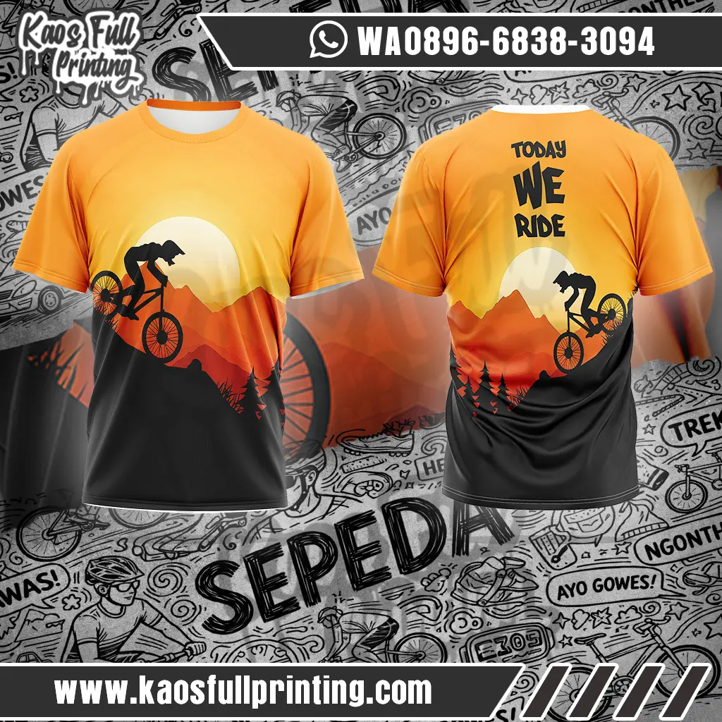 Jersey Sepeda Kantong Belakang
