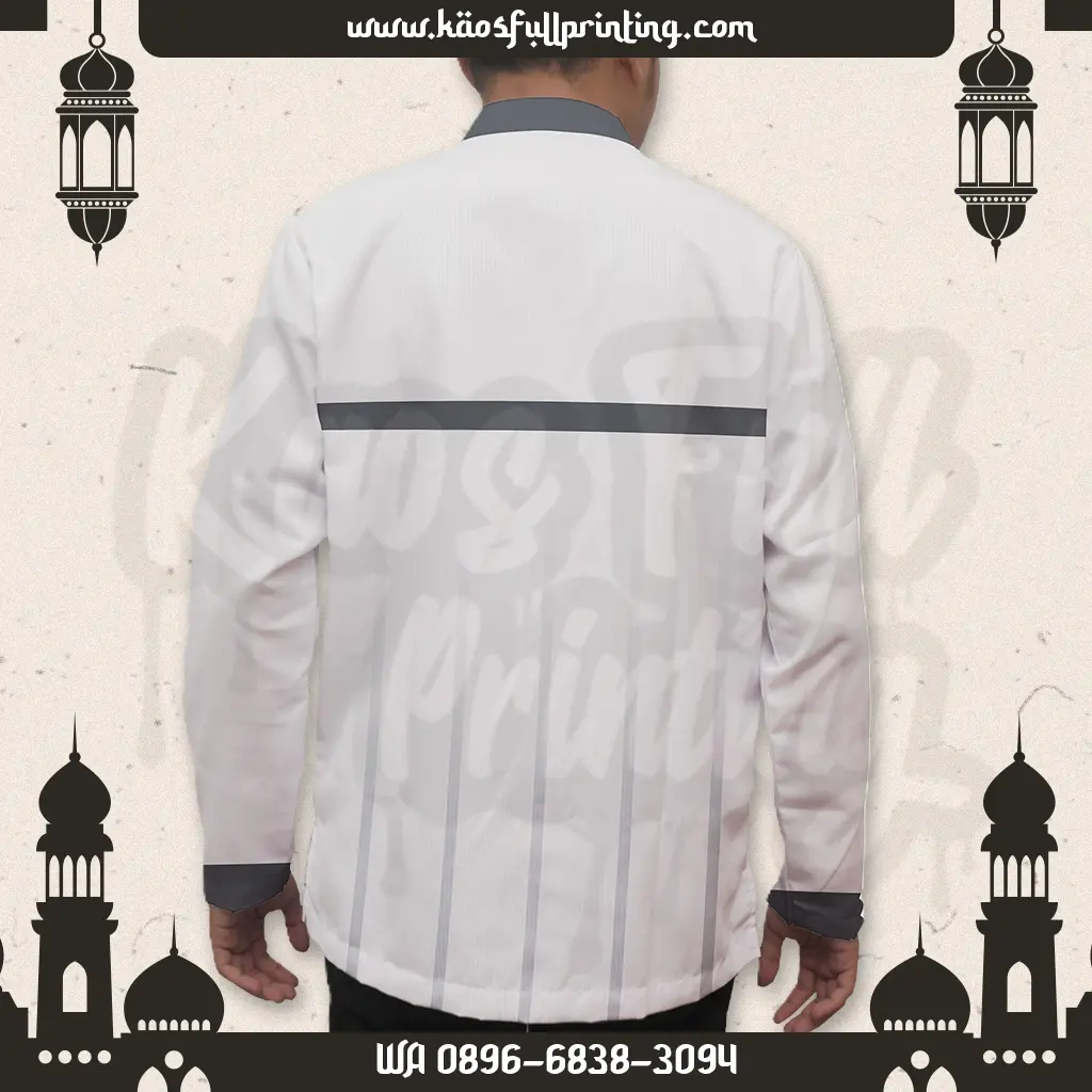 Jual Baju Muslim Bandung Panjang Belakang