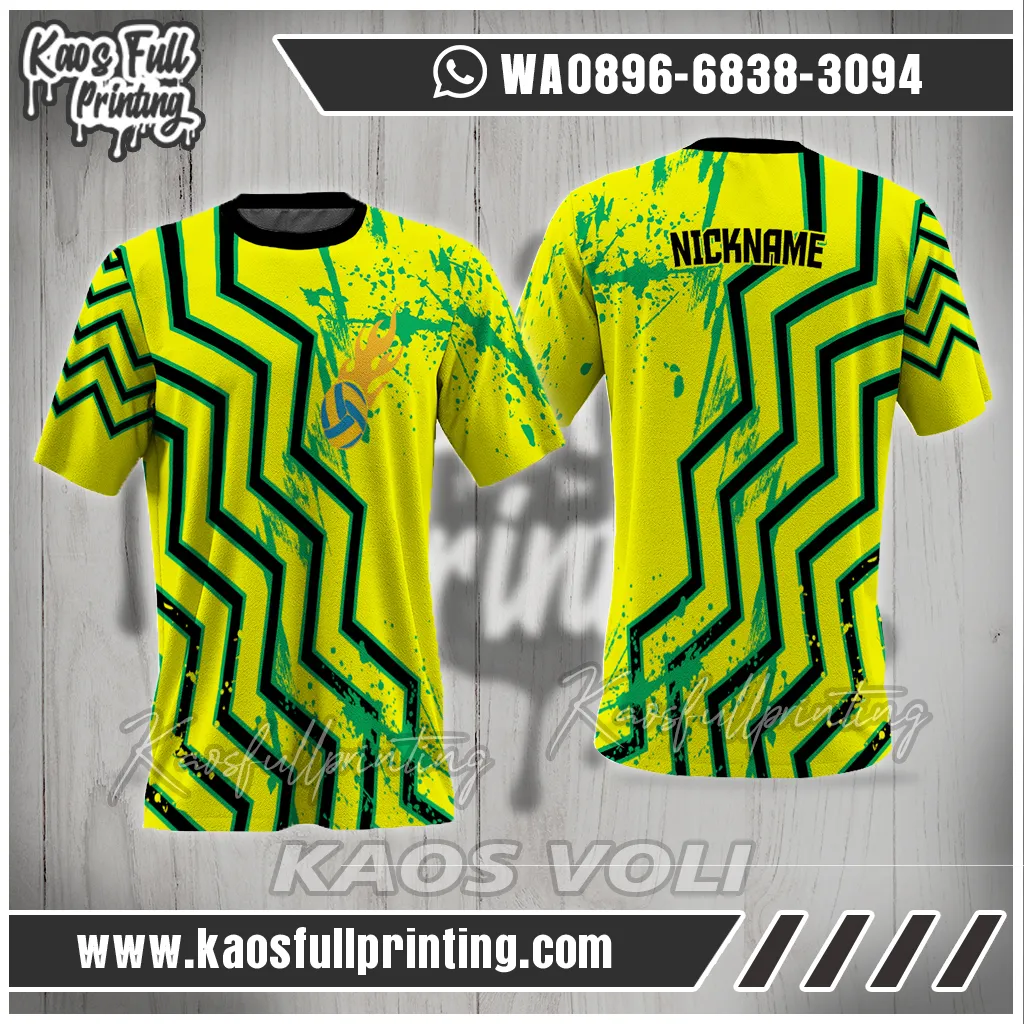 Kaos Voli Printing Keren