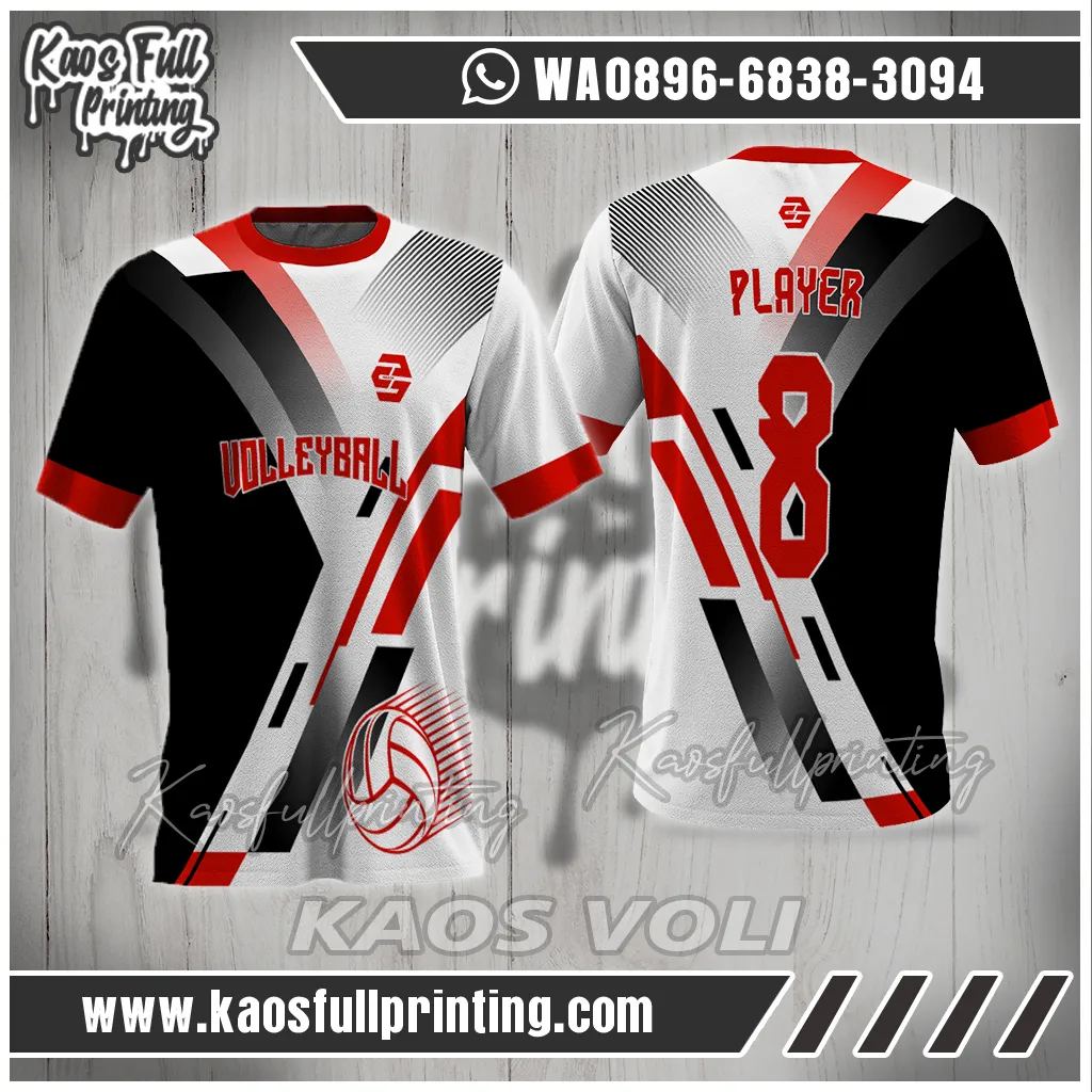Kaos Voli Printing Terbaru