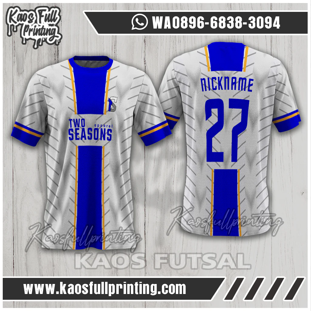 Kaos Futsal Terbaru Motif Chevron Solusi Tampil Fresh