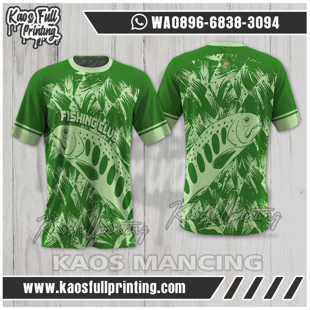 Kaos Mancing Lengan Pendek